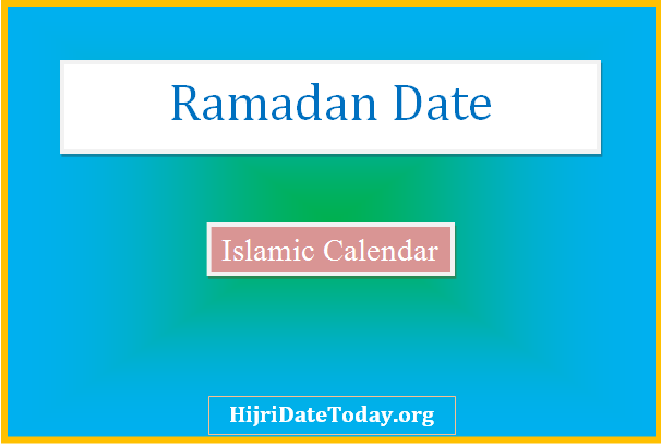 ramadan date